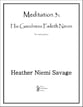 Meditation No. 3 piano sheet music cover